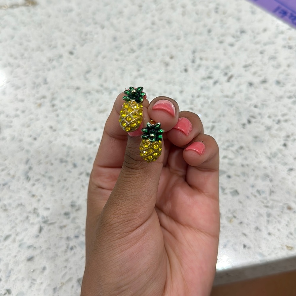 Pineapple Earrings - image 1